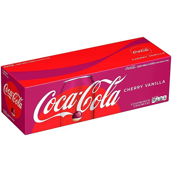 Coca-Cola Cherry Vanilla 355 ml Celé Balení 12 ks