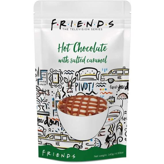 Friends horká čokoláda s příchutí slaného karamelu 140 g