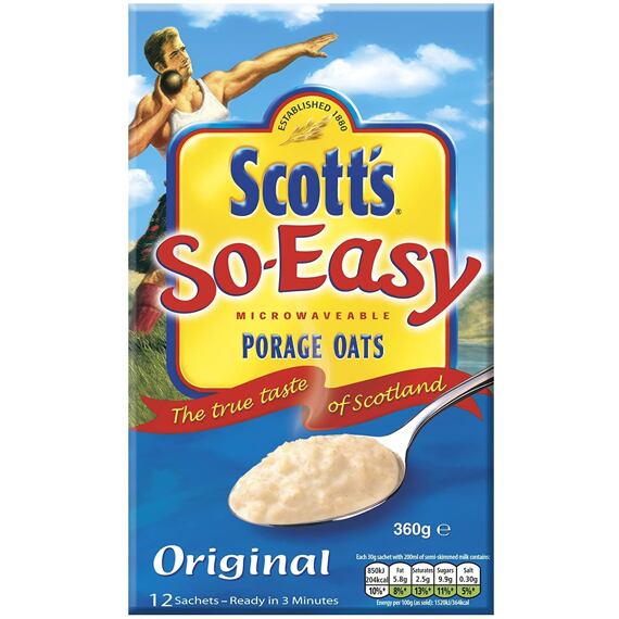 Scott's So-Easy instantní ovesná kaše 12 x 30 g