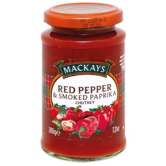 Mackays paprikové čatný s uzenou paprikou 205 g