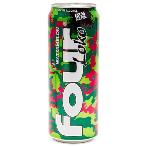 Four Loko watermelon alcoholic drink 12 % 695 ml