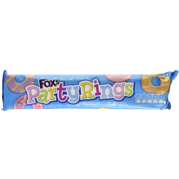 Fox's Party Rings mini sušenky 125 g