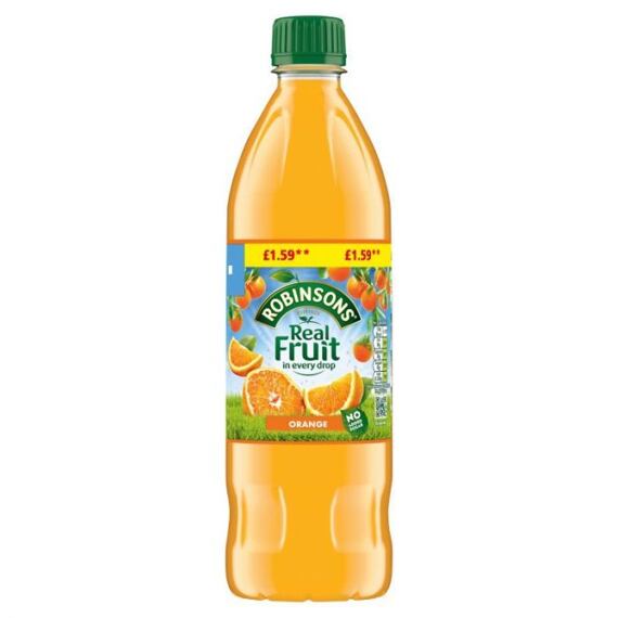Robinson's orange syrup 900 ml PM