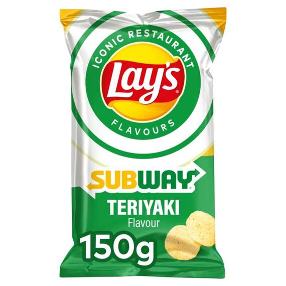 Lay's Subway bramborové chipsy s příchutí omáčky teriyaki 150 g
