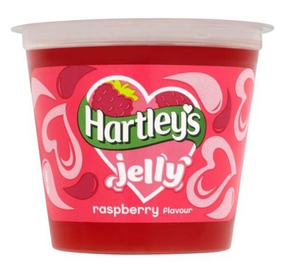 Hartley's Jelly želé s příchutí maliny 125 g