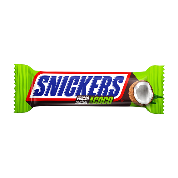 Snickers bar in milk chocolate with coconut flavor filling 42 g