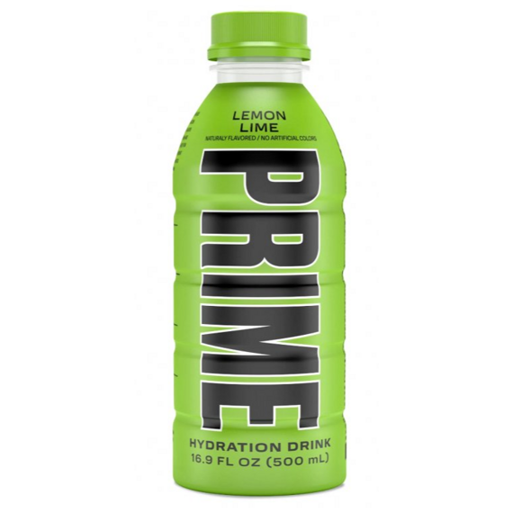 US PRIME nesycený hydratační drink s příchutí citrónu a limetky 500 ml