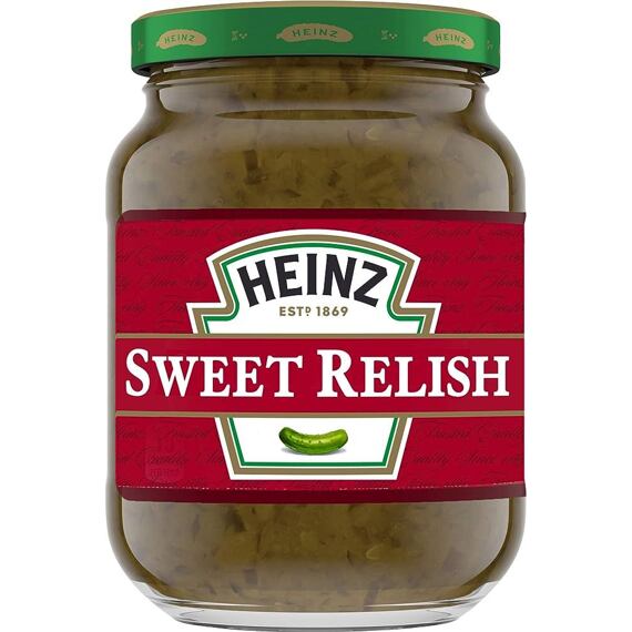 Heinz Sweet Relish nakládané krájené okurky 296 ml