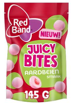 Red Band candies with strawberry flavor 145 g