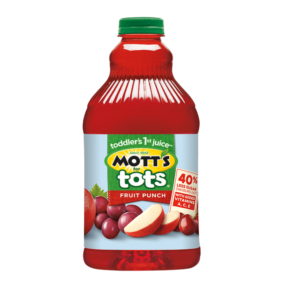 Mott's for Tots fruit punch flavored juice 1.9 l