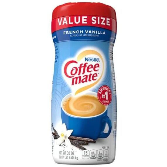 Coffee-Mate dry cream with French vanilla flavor 850.5 g