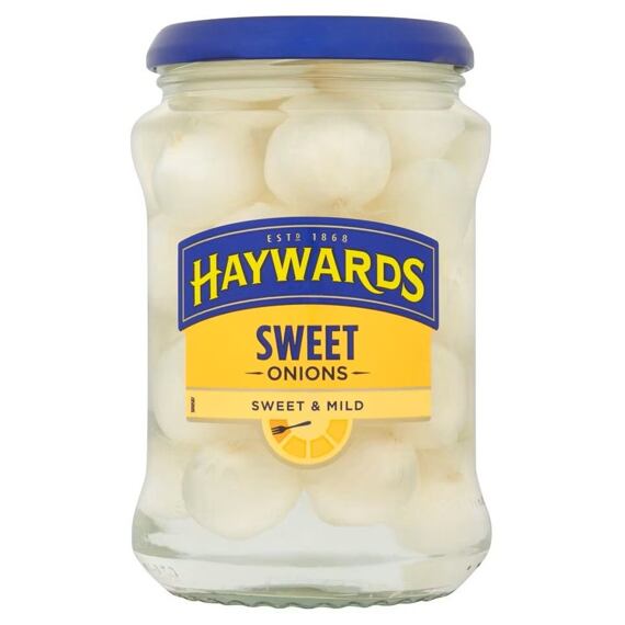 Haywards pickled onions in sweet and sour pickle 400 g