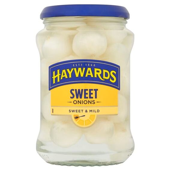 Haywards nakládané cibulky ve sladko-kyselém nálevu 400 g