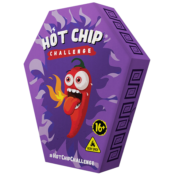 Hot Chip Challenge extremely hot chips 3 g