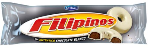 Filipinos cookies with white chocolate coating 128 g