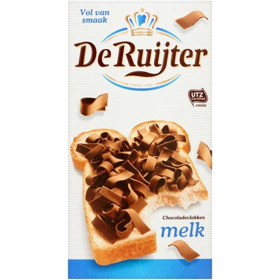 De Ruijter vločky z mléčné čokolády 300 g