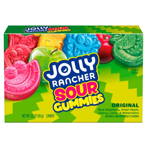 Jolly Rancher kyselé žvýkací bonbonky 99 g 