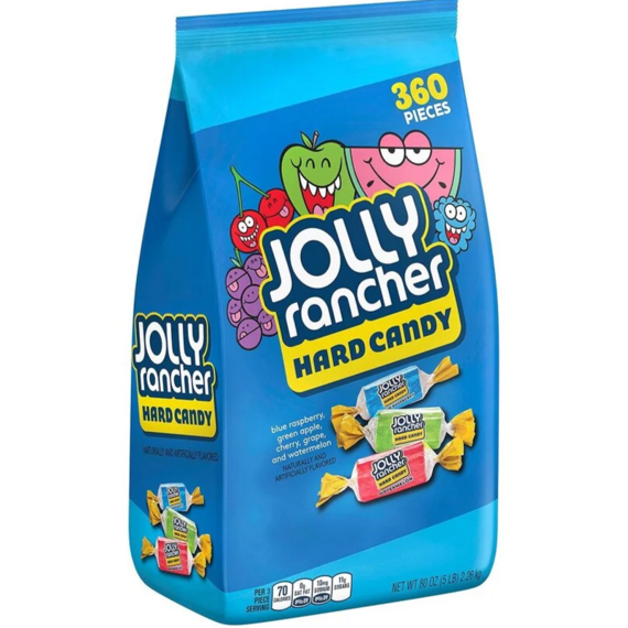 Jolly Rancher USA bonbóny s ovocnými příchutěmi 2,26 kg