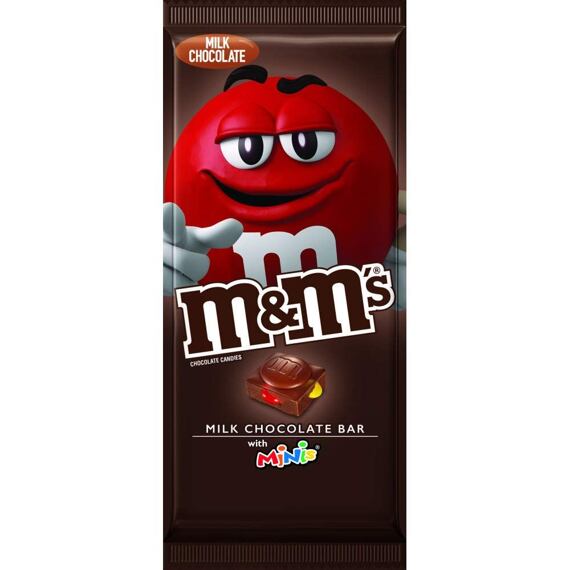 M&M's Milk Chocolate Bar With Minis 113,4 g