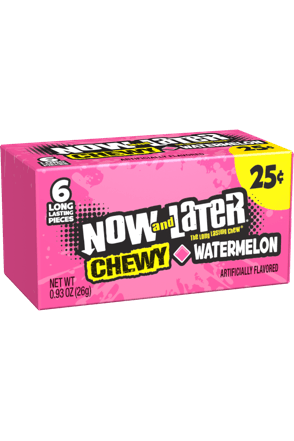 Now & Later Chewy Watermelon 26 g