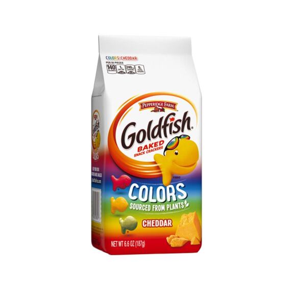 Goldfish Colors Cheddar 187 g