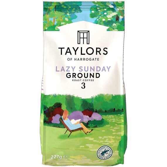 Taylors of Harrogate mletá pražená káva 227 g