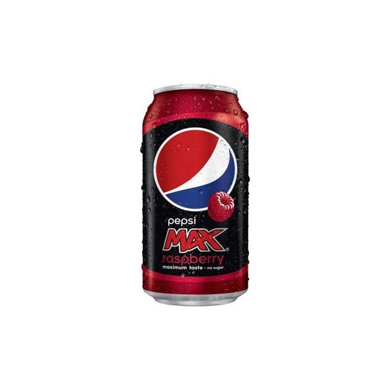 Pepsi nízkokalorická sycená limonáda s příchutí maliny 330 ml