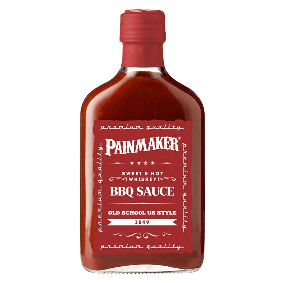 Painmaker sladko-pikantní barbecue omáčka s nádechem whisky 195 ml