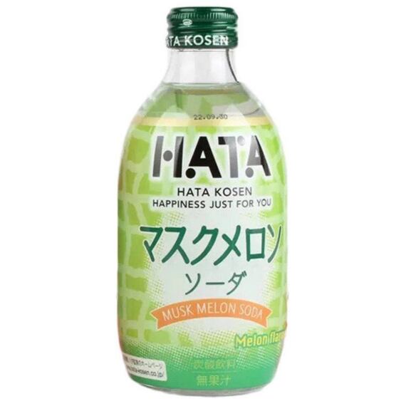 Hata Kosen sycený nápoj s příchutí cukrového melounu 300 ml