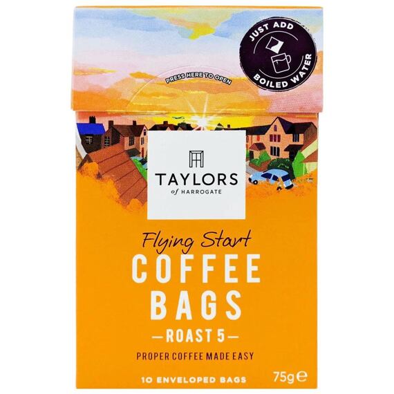 Taylors Of Harrogate Flying Start ground roast coffee 75 g