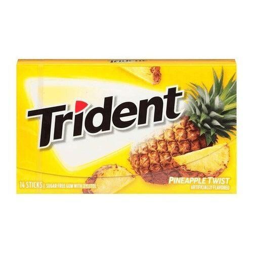 Trident pineapple chewing gum 31 g