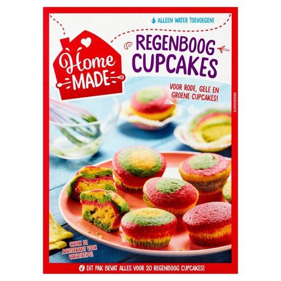 HomeMade směs na přípravu barevných cupcakes 435 g