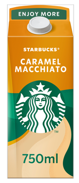 Starbucks ledová káva s příchutí karamelového Macchiata 750 ml