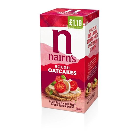 Nairn's oat crackers 250 g PM