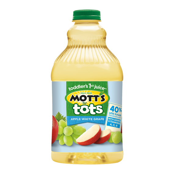 Mott's for Tots apple and white grape flavored juice 1.9 l
