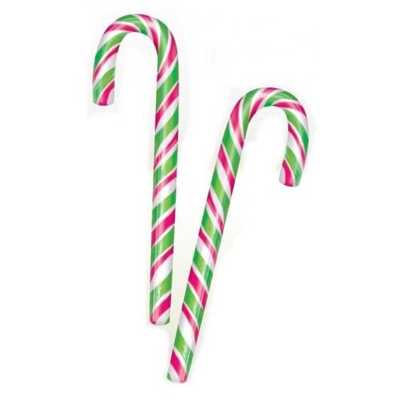 Johny Bee Candy Cane red-white-green lollipop 1 pc 12 g