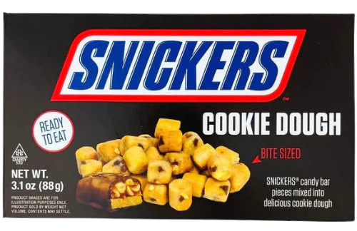 Cookie Dough Bites Snickers flavored balls 88 g