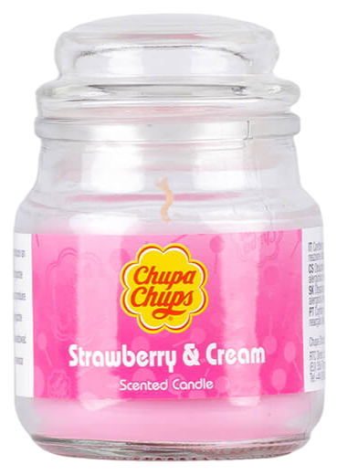 Chupa Chups scented candle Strawberry & Cream
