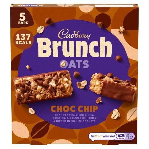 Cadbury Brunch Bar cereal bar with chocolate 5 x 32 g