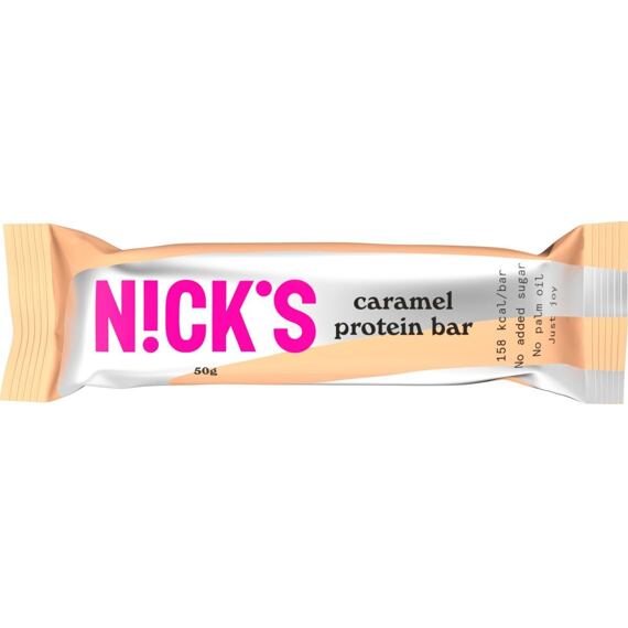 Nick's proteinová tyčinka s příchutí karamelu 50 g