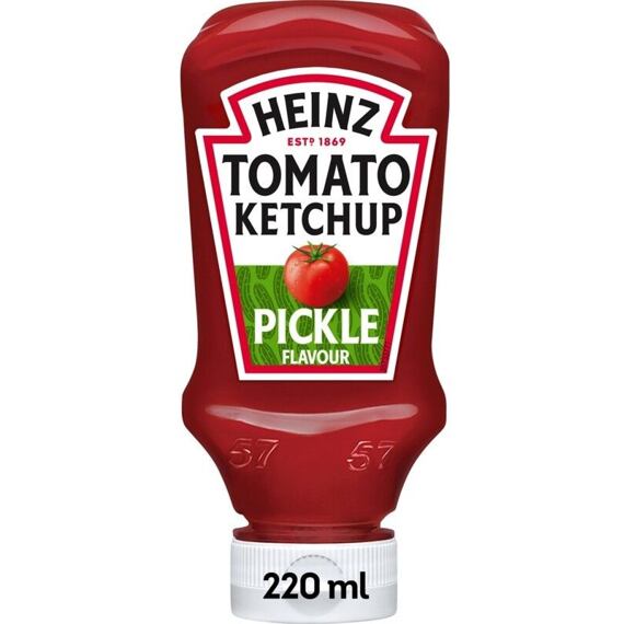 Heinz kečup s příchutí nakládaných okurek 220 g