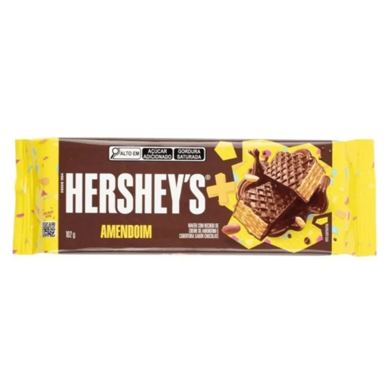 Hershey's sušenky v mléčné čokoládě s náplní z arašídového másla 102 g