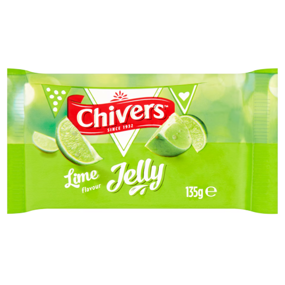Chivers instant jelly with lime flavor 135 g