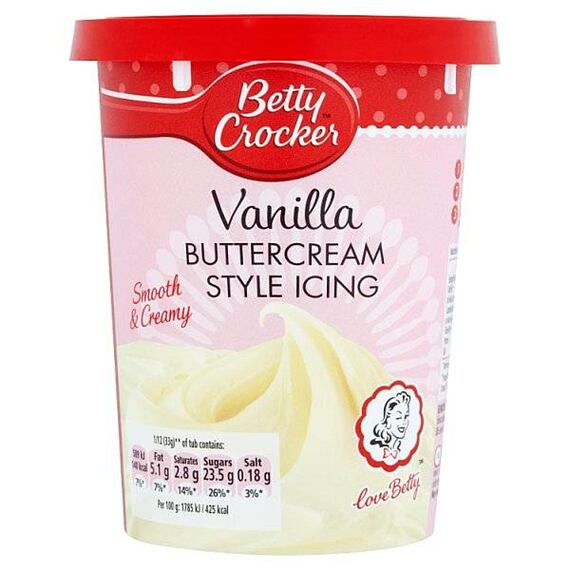 Betty Crocker Vanilla Buttercream Icing 400 g