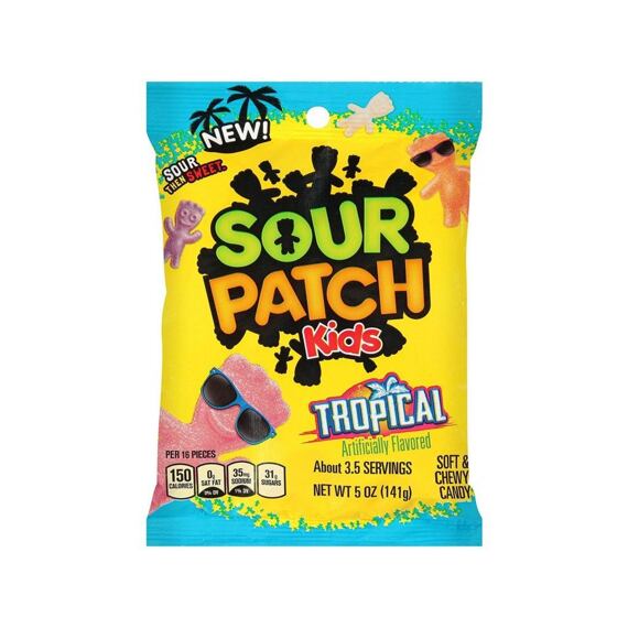 Sour Patch Kids Tropical 141 g