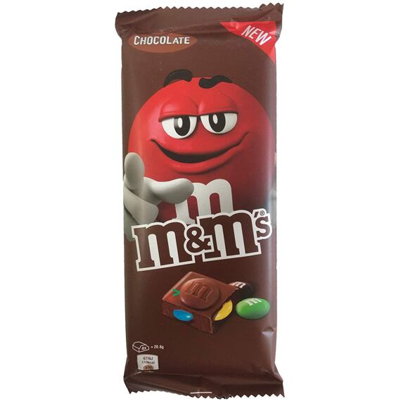 M&M's Milk Chocolate Bar Chocolate 165 g
