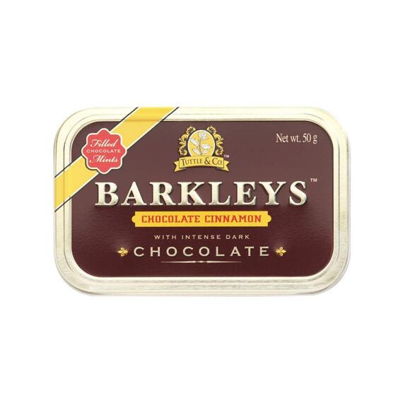 Barkleys dražé s příchutí čokolády a skořice 50 g
