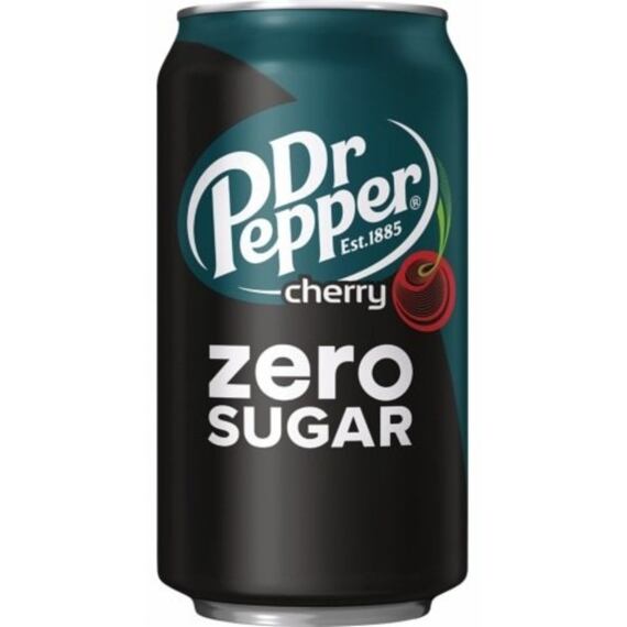 Dr Pepper Cherry sycená limonáda bez cukru s příchutí třešně 355 ml
