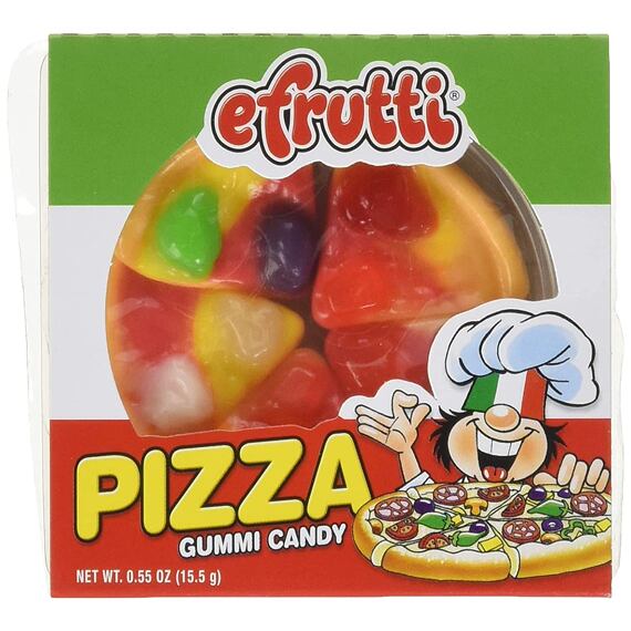 eFrutti gumové bonbonky ve tvaru pizzy 15,5 g