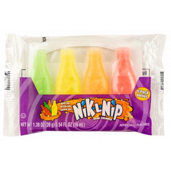 Nik-L-Nip TikTok 4 fruity wax bottles 39 g